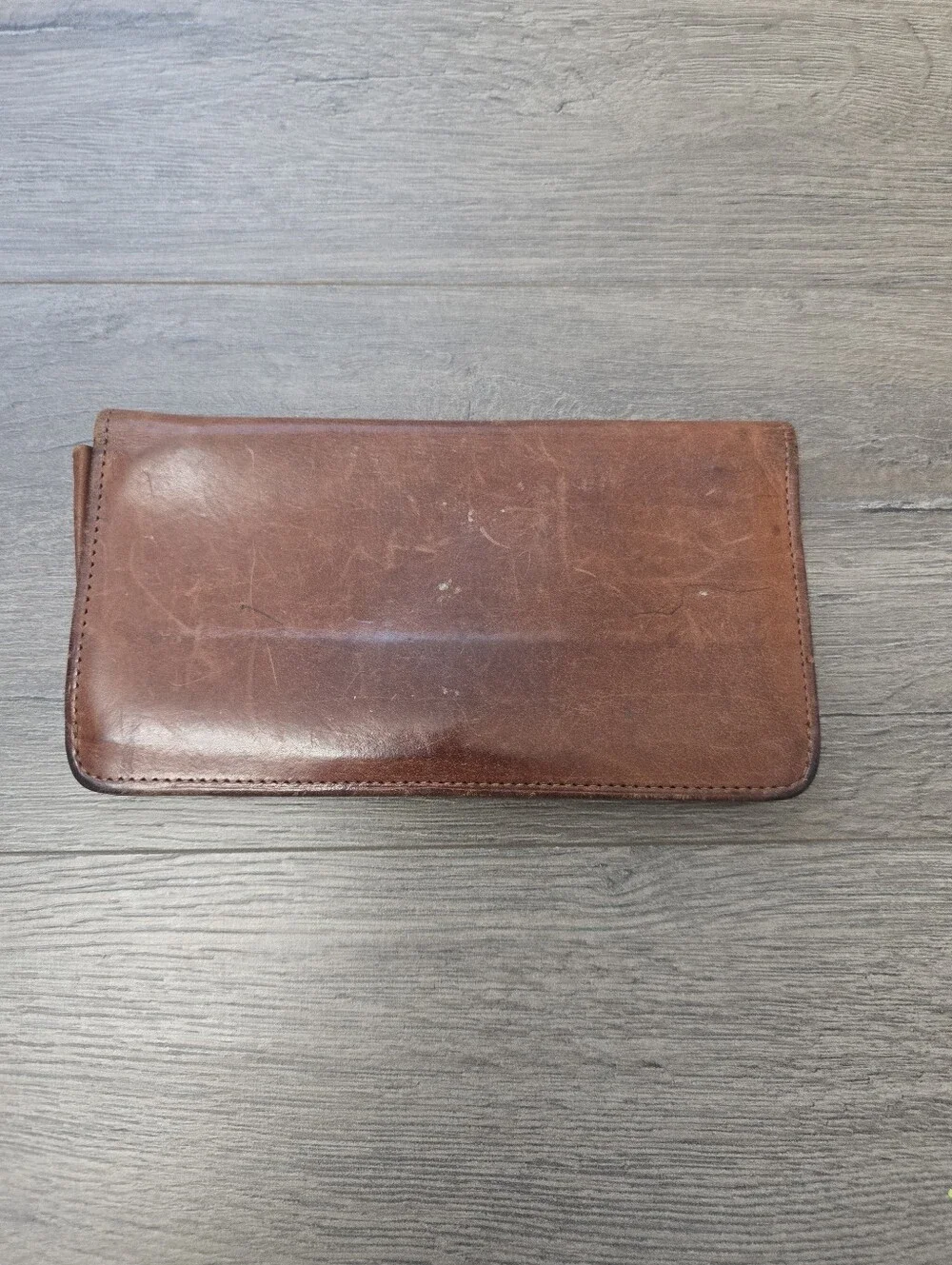 Coach Brown Leather Wallet Vintage Heritage Classic
